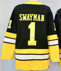 Kaus hoki es Boston pria grosir 88 David pasturnak 1 Jeremy Swayman 63 Brad Marchand 73 Charlie McAvoy - Product Image 6