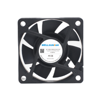 WELLSUNFAN 12V/24V 2 pouces avec PWM 60mm double roulement à billes 60X60X15mm Axial Mini Brushless ventilateur de refroidissement pour boîtier d'ordinateur 6015 RPM