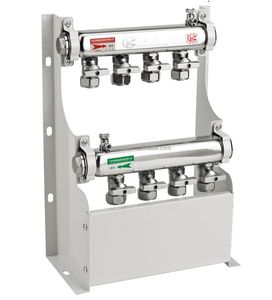 Válvula de bola de colector de calefacción de <span class=keywords><strong>suelo</strong></span> <span class=keywords><strong>radiante</strong></span> de acero inoxidable de fábrica china tradicional para uso en apartamentos - Product Image 3