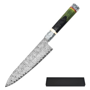 Cuchillo de <span class=keywords><strong>Chef</strong></span> de Acero de Damasco Marca CY, Cuchillo de Cocina Ecológico <span class=keywords><strong>para</strong></span> el Hogar de Guangdong - Product Image 5