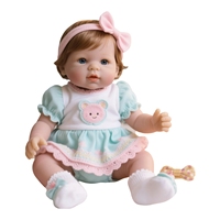 Personalisierbare Realistische Neugeborenen-Mädchen-Reborn-Puppen, Vollkörper-Silikon, Weiche Babysammelpuppe, Kinder-Wiedergeburtspuppe