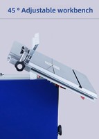 Scie à ruban verticale pour le travail du bois de 20 pouces pour utilisation en usine avec moteur à haut rendement