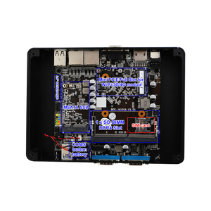 Mini PC de escritorio sin ventilador ESTACIÓN DE TRABAJO 2xRS232 COM Win 10 Home Office Business J4125 Mini computadora <span class=keywords><strong>8GB</strong></span> <span class=keywords><strong>DDR4</strong></span> 128GB NVME HD VGA 6xUSB - Product Image 3