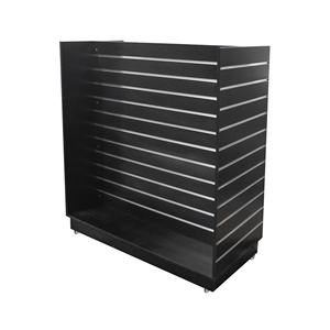 Estantería de Supermercado de Doble Cara Keway, Panel de Láminas de 4 pies, Unidad de Exhibición Tipo Góndola con Inserto de Aluminio Resistente - Product Image 6