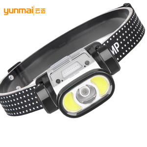 Lampe frontale Yunmai avec batterie intégrée, type C, rechargeable, LED, portable, pour randonnée et camping - Product Image 2