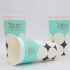 Vasos de papel para llevar bebidas calientes de 16 onzas, papel recubierto de pla biológico para tazas con tapa - Product Image 4