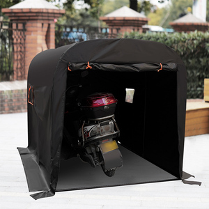 Tente de garage pliable pour moto, grande capacité, anti-UV, hydrofuge, anti-poussière, en polyester 210D, 220x160x175cm, 90D16A Moto - Product Image 6