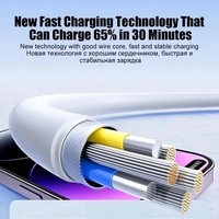 Câble Type C vers iPhone 20W PD, chargeur Type C vers iPhone 20W, câbles de données USB-C, câbles de charge 20W pour iPhone 14 13 12 11