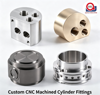 Pièces usinées en aluminium sur commande par tournage et fraisage CNC, composants métalliques de précision OEM, services d'usinage