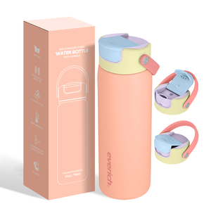 ขวดน้ำสแตนเลส everich FDA LFGB ขนาด24ออนซ์32ออนซ์ขวดน้ำสแตนเลสพร้อมฝาปิดขวดน้ำดื่มโดยตรง - Product Image 1