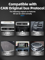 Autoradio avec écran de 10,25 pouces, système Linux, écran Carplay, WIFI, BT, GPS, multimédia pour BMW E90 E91 2006-2012
