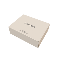 Caja de Cartón Corrugado Kraft para Envíos Postales, Impresión Personalizada, Embalaje de Regalos de Lujo para Cosméticos y Maquillaje