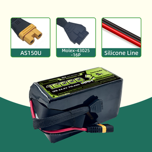 แบตเตอรี่โซลิดสเตท GPR POWER 16000mAh 6S 22.2v 44.4v 300wh/kg 320wh/kg 330wh/kg 350Wh/kg สำหรับโดรน น้ำหนักเบา 500 รอบการใช้งาน - Product Image 3