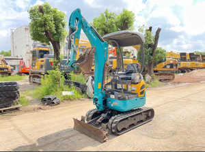 รถขุดขนาดเล็ก Kubota U17 1.7 ตัน 1 ตัน 2 ตัน มือสอง รถขุดตีนตะขาบ เครื่องยนต์ เกียร์บ็อกซ์ และเกียร์ รถขุดมือสอง ได้รับการรับรองมาตรฐาน CE - Product Image 2