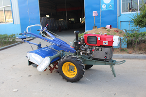 Máy Kéo Bằng Tay Nhỏ Nông Nghiệp Với Máy Xới Quay - Product Image 2