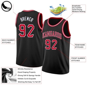 BETHERIVAL - Las Mejores Camisetas de Baloncesto Personalizadas Sublimadas, Transpirables, Antibacterianas y de Secado Rápido con Diseño de Logotipo - Product Image 6