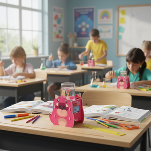 Kit Scientifico Educativo di Facile Montaggio, Giocattolo Magnetico per Creare Tornadi, per <span class=keywords><strong>Attività</strong></span> Scolastiche e Domestiche - Product Image 1