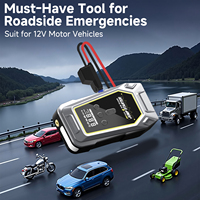 NCFKOS 10000mah All in One 12 Volt Car Motorbike Jump Starter 1000A Peak Starters Booster Pack for Car Three Modes Led Light