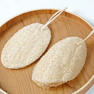 High Quality Luffa/Loofah Slices Cuts Bleached Loofah Soap Holder Body Exfoliating Shower Bath Natural Loofah