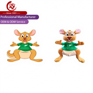 Thú nhồi bông tùy chỉnh <span class=keywords><strong>Kangaroo</strong></span> đồ chơi sang trọng màu xanh lá cây T-Shirt <span class=keywords><strong>Kangaroo</strong></span> sang trọng chuyên nghiệp ODM Thú nhồi bông màu xanh lá cây <span class=keywords><strong>Kangaroo</strong></span> đồ chơi sang trọng - Product Image 1