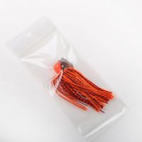 FISHINGFANS 10g 14g Chatterbait Leurre Gabarit à lames Buzz Appât Tête de poisson Chatter Appât Silicone Plinthe Leurres Bass Jigs Spinnerbait