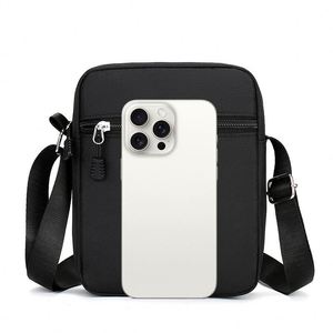 CJX488 Custom Casual Logo Men's Messenger Bags Small Cross Body Unisex Outdoor Shoulder Tool Bag for Men Designer Bags - Product Image 5