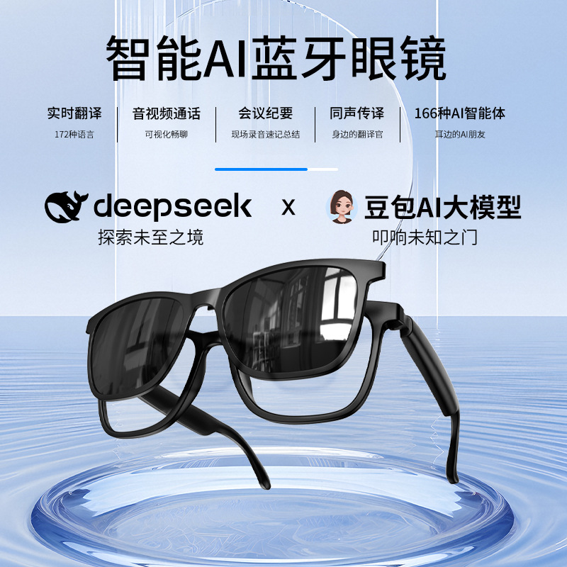 Lunettes de soleil hy-g11-ai noires modernes