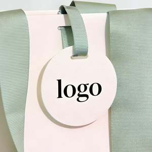 Customizable <b>Patterns</b> and Logos for Retail Luxury Gift Shopping Bags with Ribbon Handles Luxurious Portable <b>Paper</b> Bags - Product Image 5