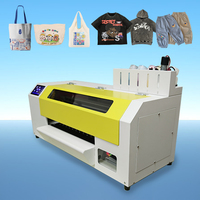Impresora de camisetas digital de cama plana XINCAIJET DTF A3 de 33 cm con 1 año de garantía XP600, impresión automática completa de 600 mm