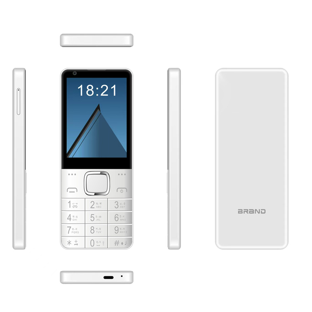 OEM 4G LTE Octa Core Android Keypad Phone with Touch Screen Custom ODM Mobile Phone Supporting German & Spanish Languages