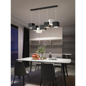 Modern Scandinavian Minimalist Dining Room <b>Pendant</b> Light Elegant Italian Counter Light AC Power Long <b>Bar</b> <b>Pendant</b> for Dining Room - Product Image 3