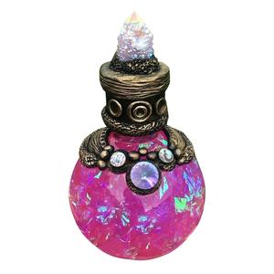 Nouvelle créativité ange Aura résine artisanat à la main avec lune cristal sorcière bouteille magique pour la guérison spirituelle - Product Image 5