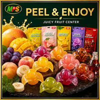 Viral 3D Peelable Gummy Candy with 50% Real Juice | Innovative Double Layer Peeling Sweets for Global Brands