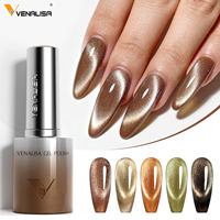 VENALISA Nouveau Vernis à Ongles Gel Pailleté Effet Œil de Chat 60 Couleurs 10ml Sans TPO Sans HEMA Émail Gel Esmaltes