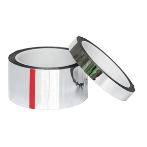 Pellicola PET Lucida Argento-Oro, Film Metallico Alluminato e Placcato Oro, Nastro Adesivo Riflettente a Specchio per Decorazioni Fai-da-Te - Product Image 5