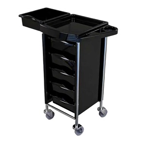 Beauty and Hairdressing <b>Tool</b> Cart Hair Salon Handcart Hairdressing <b>Tool</b> Cart Hot Stamping and Dyeing Beauty Delivery Car - Product Image 1