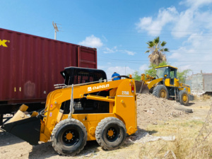 Suku Cadang Karet Ringkas Gratis Pengiriman 24 Jam Dukungan Online Model Baru Skid Steer <span class=keywords><strong>Loader</strong></span> dengan Mesin EPA - Product Image 4