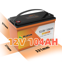 Baterai Lithium 12v 24v 100AH 200ah 300ah Lifepo4 baterai Lithium 400Ah untuk tenaga surya