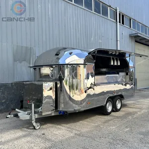 Camion de camping familial de 5 mètres, remorque alimentaire mobile électrique entièrement équipée pour la vente de nourriture en rue - Product Image 2