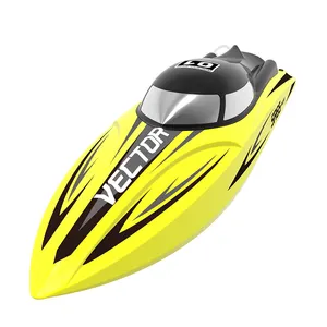 VOLANTEXRC Vector SR65 Brushless RC Boat com 37MPH de alta velocidade de corrida auto-direita e função reversa (792-5) RTR