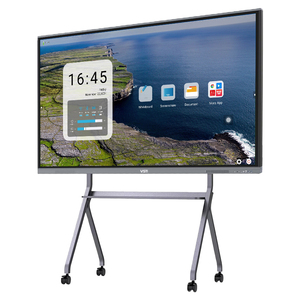 Bảng Thông Minh Điện tử tương tác 65 inch 4K với màn hình cảm ứng 20 điểm Android + Windows 4800mp để sử <span class=keywords><strong>d</strong></span>ụng văn phòng đào tạo - Product Image 3