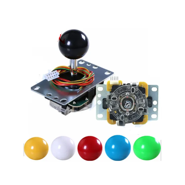 Funzone High Quality Best Price Original Sanwa Brand JLF-TP-8YT Round Top Ball Arcade Joystick