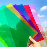 Feuille de plastique PVC transparente, feuille de PVC rigide de couleur, feuille de PVC de couleur personnalisée, épaisseur de 0,1 mm à 5 mm, impression UV