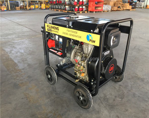Factory Price Open Frame Type Air-cooled, <b>Generator</b> 5.5kva diesel Price, Engine, OEM - Product Image 3