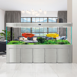 ตู้ปลาแบบรวมรุ่นใหม่ปี 2026 สำหรับ<span class=keywords><strong>ปลา</strong></span>ทอง ขนาดใหญ่พิเศษ กระจกใสพิเศษ พร้อมระบบกรองด้านล่าง 25 วัตต์ เหมาะสำหรับห้องนั่งเล่น ไม่ต้องใช้น้ำเพิ่ม - Product Image 6