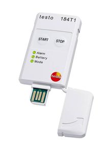 เทสโต้ 184-T1 เครื่องบันทึกข้อมูลอุณหภูมิแบบ USB ใช้ครั้งเดียว หน่วยความจำข้อมูลการวัด 90 วัน สามารถจัดเก็บค่าการวัดได้สูงสุด 16,000 ค่า - Product Image 6