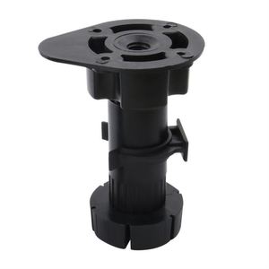 Pieds de meubles réglables en plastique noir, 8 10 12 15 Cm, pour armoires de cuisine et de salle de bain - Product Image 5