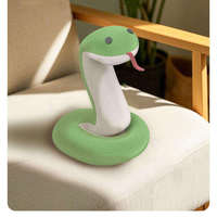 Jouet pour chat écologique en peluche douce en forme de serpent avec son froissement pour le nettoyage des dents, l'exercice et les jeux en intérieur
