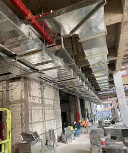 Doublure de <span class=keywords><strong>cheminée</strong></span> en acier inoxydable isolée pour le domaine de la médecine et des laboratoires, tubes ronds en acier inoxydable pour conduits d'air CVC - Product Image 2