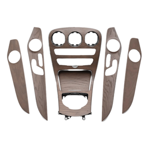 Accessoires intérieurs en fibre de carbone de haute qualité <span class=keywords><strong>pour</strong></span> W205 C63 C43, W205 C63s AMG C200 C30 C43, fibre de carbone, grain de bois DOS - Product Image 1